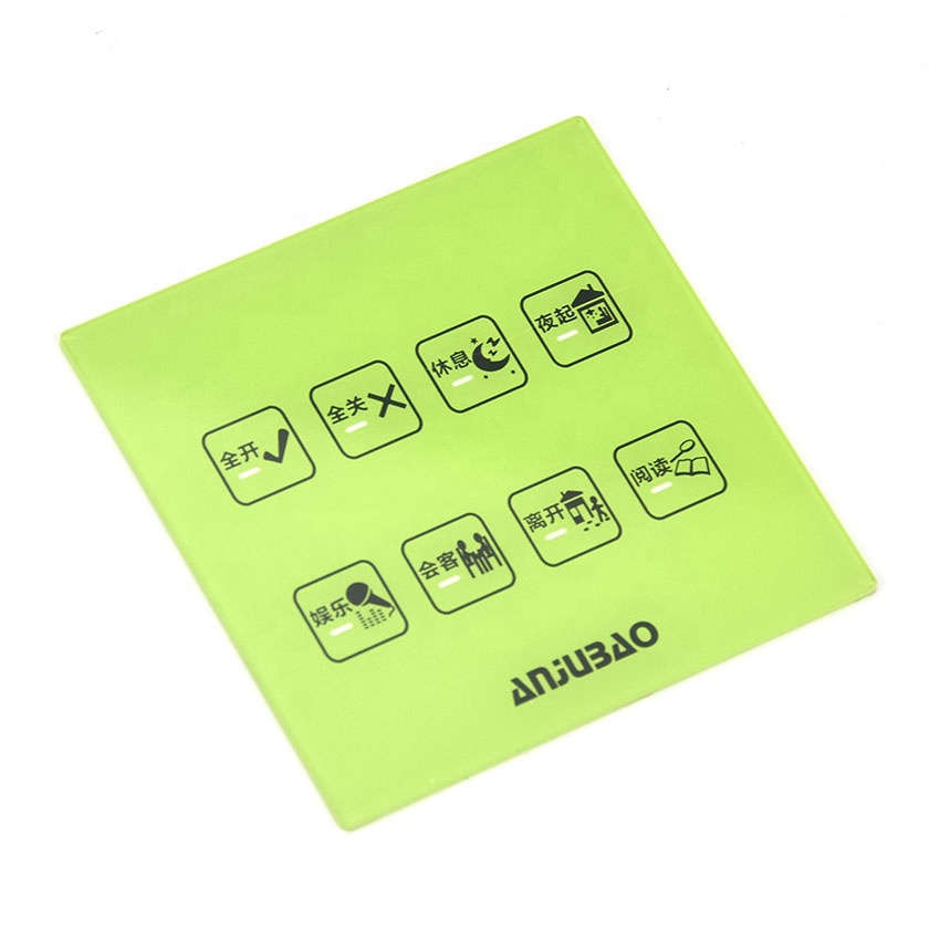 Green Membrane Switch Label / Panel