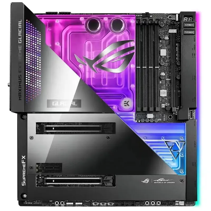 لوحة أم إنتل Z690, لوحة أم رخيصة A SUS ROG STRIX ألعاب واي فاي لوحة أم إنتل Z690 LGA 1700 وحدة المعالجة المركزية ATX اللوحة الرئيسية PCI-E 5.0 DDR5 5333 ميجا هرتز USB3.2 Gen2