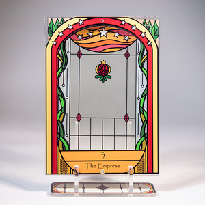 Fábrica Confiable Ofrece Cartas de <span class=keywords><strong>Tarot</strong></span> Acrílicas Personalizadas, Soporte de Diseño Gratuito, Entrega Global, Pedidos al por Mayor, Hecho en China, Artesanías de Plástico - Product Image 4