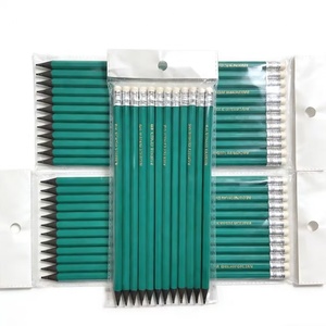 Lápices Hb de Precio Competitivo 2026, Lápiz de Plástico Reciclado de Fábrica con Borrador, Venta al por Mayor para Escuela/Oficina - Product Image 1