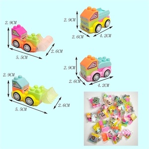 Mini Diy Assembly Car Toy Promotional Toys Building Blocks Cheap Assembling Toy