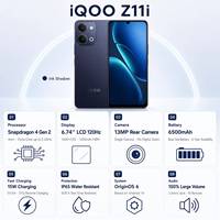 Nouveau Smartphone Gaming 5G IQOO Z11i Original 2026 Octa Core Double SIM avec Reconnaissance Faciale VIVO Android