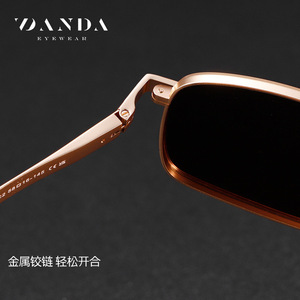 Wanda Men's Polarized Sunglasses S15104 Metal <b>Frame</b> <b>Grey</b> UV400 Type 3 Outdoor Use - Product Image 3