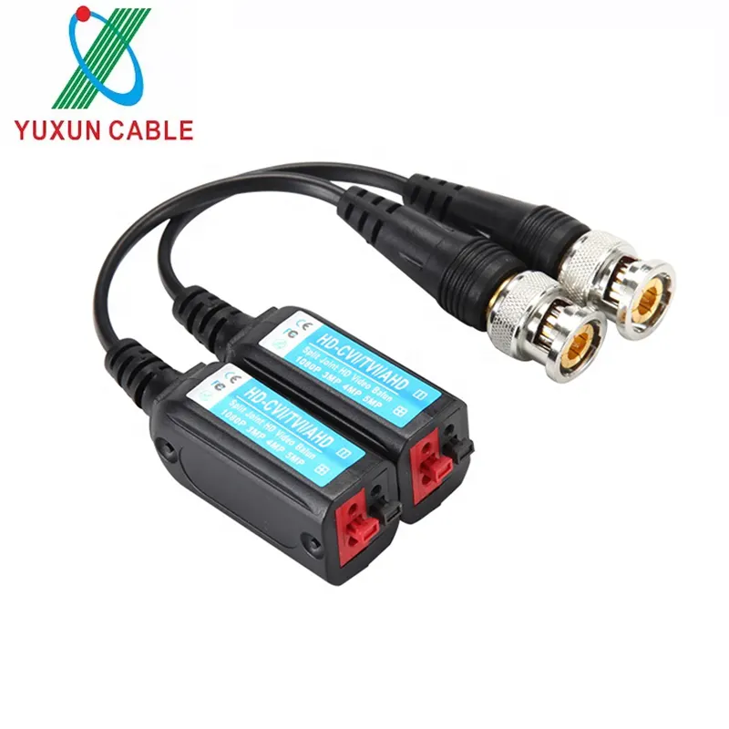 8MP RJ45 BNC để IP Transmitter BNC để UTP chuyển đổi 1CH thụ động HD Video Balun