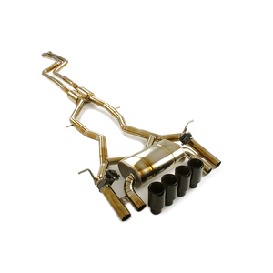 2014-2018 BMW M3/M4 F80/F82 S55 3.0T <span class=keywords><strong>Tuning</strong></span> Titanium Catback Système d'échappement Longueur égale Midpipe Valvetronic Modèle M2 Car Pipe - Product Image 5