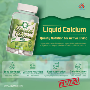 Gélules de calcium liquide à marque privée avec vitamines <span class=keywords><strong>D3</strong></span> et K2, soutien nutritionnel quotidien, 200 unités, OEM, vente en gros, approvisionnement en vrac - Product Image 2