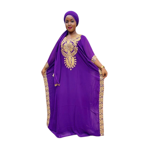 Custom Hand Dyed Loose Fit <b>Kaftan</b> Dress Size XS Elegant <b>Beach</b> Wedding Holiday Evening Wear - Product Image 4