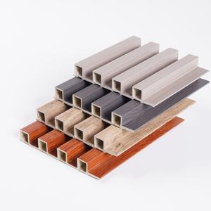 Revêtement mural WPC pour intérieur moderne, panneaux à lattes en bois massif, imperméables, décoratifs, panneaux muraux WPC - Product Image 6