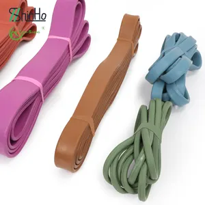 Zhensheng 2023 High Quality Custom Exercise Thick Resistance Band Power Exercise Band