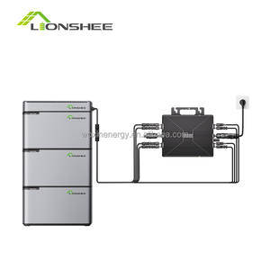 Sistema de Almacenamiento de Energía Solar para Balcón de 1kw 2kw 3kw 4kw 5kw 6kw, Kit Completo de Sistema Solar para Balcón - Product Image 2