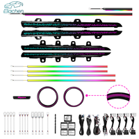 Kit d'éclairage d'ambiance intérieur LED Symphony pour Porsche Taycan 2019-2024 - Accessoires de décoration et pièces