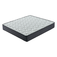 Matelas orthopédique à ressorts ensachés de taille personnalisée, fermeté moyenne, pour la maison, l'hôpital et les dortoirs scolaires