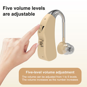 Apparecchio Acustico BTE Ricaricabile Multicanale OTC con Certificazione CE Riduzione del Rumore Suono Super Chiaro per Anziani - Product Image 3