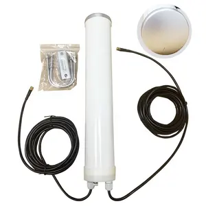High Gain Omni-directional LTE Combo 2x2 Cylinder MIMO 4G Outdoor Antenna