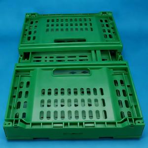 Caisses pliantes en maille plastique PE personnalisées pour le transport et le stockage du verre, du jus et du <span class=keywords><strong>vin</strong></span> - Écologiques et empilables - Product Image 6