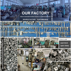 <span class=keywords><strong>Morsetto</strong></span> a T per Cavi di Tensione in Acciaio Zincato con Accessori per Linee Elettriche - Product Image 6