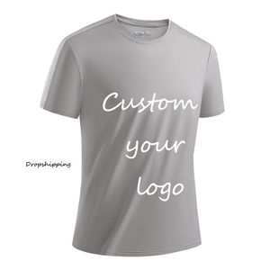 2026 Plain Men's T Shirt <b>Polyester</b> Tee Quick Dry Fit <b>Tshirts</b> Custom Sublimation Printing Logo T-shirts for Men - Product Image 4