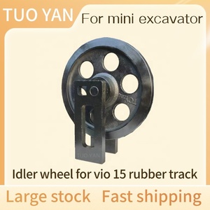 Kant Stock Graafmachine Onderstel Onderdelen Ledige Wiel Voor <span class=keywords><strong>Yanmar</strong></span> Vio15 Geleidingsrol Mini Digger Onderdelen Ym15 Looprol - Product Image 2