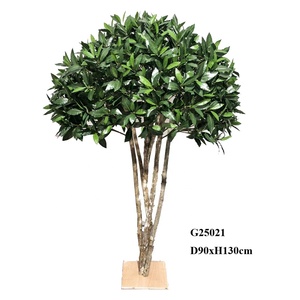 Buis artificiel de grande taille préservé aux UV Topiary Buxus Trees Wood PE Material in Pot for Indoor Outdoor Home Garden Decoration - Product Image 5