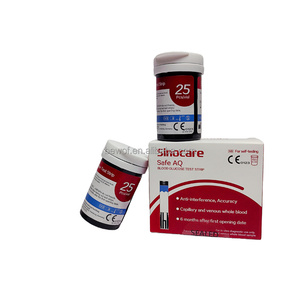 <span class=keywords><strong>Tiras</strong></span> Reactivas para Glucómetro <span class=keywords><strong>Sinocare</strong></span> 25 Safe AQ Smart - Product Image 5