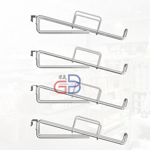 ตะขอแขวนไวน์โลหะติดผนังพร้อมขาตั้งจอแสดงผลแบบเอียง - Product Image 3