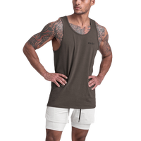 Débardeurs de sport athlétiques en coton, grande taille, vierges, avec logo personnalisé, pour le basketball, faible MOQ, fabrication sur mesure