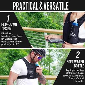 Free Sample 3L Tactical <b>Water</b> Bag TPU <b>Water</b> Storage Bladder Hiking <b>Running</b> MOLLE Hydration Carrier <b>Backpack</b> with <b>Water</b> Bladder - Product Image 4