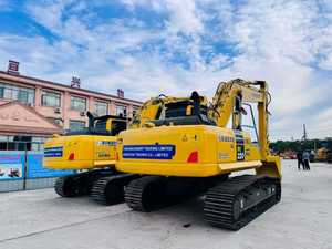 Excavatrice sur chenilles Komatsu PC220 d'occasion à vendre, excavatrice japonaise d'origine pour travaux de construction et de terrassement - Product Image 4