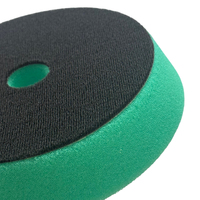 Tampon de polissage et de lustrage personnalisable pour le premier passage 1000 #   Pads de ponçage grossiers verts pour l'élimination des marques de sable, application sur carrosserie automobile