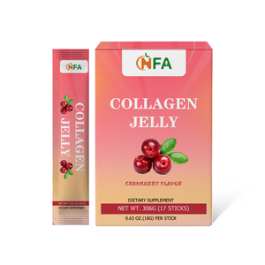 คอลลาเจนเจลลี่ฉลากส่วนตัว OEM พร้อมใยอาหารเสริม บำรุงผิวให้ยืดหยุ่น เล็บแข็งแรง ผมสุขภาพดี และข้อต่อที่เคลื่อนไหวได้ดี - Product Image 1