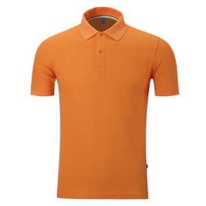 Polo de diseño liso de talla grande para hombre - Product Image 1