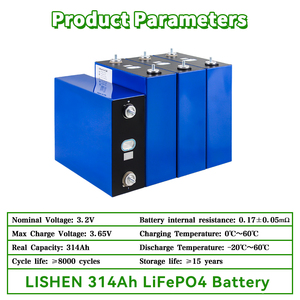 New 3.2V 314Ah Batteries Lithium Battery Grade A Battery Cells with QR Code 12000+ Cycles for DIY 16Kwh - Product Image 3