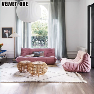 Canapé Ligne - Roset <span class=keywords><strong>TOGO</strong></span> - Tissu Caterpillar Nouvelle Arrivée Éponge Compressée, Sous Vide & pour une Vie Tendance - Product Image 1
