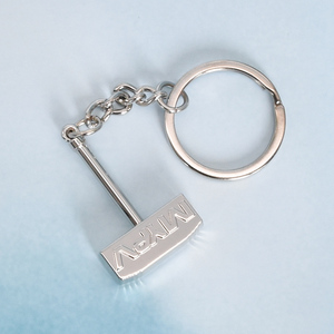 Make Your Own <strong>Logo</strong> Zinc Alloy Keyring Enamel <strong>Keychain</strong> <strong>Custom</strong> Round Rectangle Letter Engraved <strong>Metal</strong> <strong>Keychain</strong> - Product Image 6