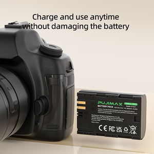 PUJIMAX 2 Stück LP-E6 Kamera-Akku 7,4V 2600mAh Wiederaufladbarer Li-Ionen-Akku für Canon EOS Serie 5DS mit 0,5m Typ-C-Kabel - Product Image 6