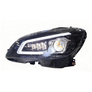 Phare pour Mercedes Benz Classe <span class=keywords><strong>C</strong></span> W204 2007-2010 Assemblage Lentille Modifiée Pièces De Voitures Feux Avant Accessoires Auto - Product Image 5