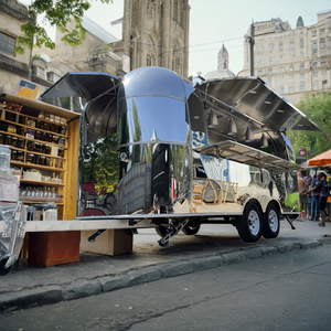 Camion casse-croûte mobile personnalisé Coffee Van Beer Bar remorque de nourriture pour hot-dogs - Product Image 4