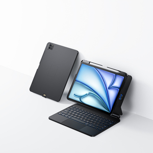<span class=keywords><strong>Le</strong></span> vrai clavier magique pour iPad 10,9 pouces, se connecte directement, pas besoin de Bluetooth, avec étui de protection détachable pour iPad 10/11e génération - Product Image 1