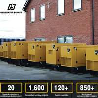 Componentes de motor de núcleo de generador de gasolina diésel/Gas Natural súper silencioso de 250-320kW confiables motores Cummins/Wechai de alta para
