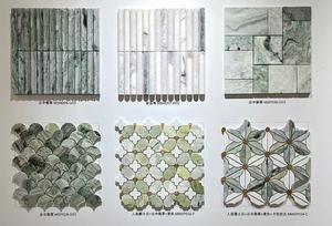 Mosaïque <span class=keywords><strong>de</strong></span> verre moderne à motif floral en <span class=keywords><strong>parquet</strong></span> découpé au jet d'eau pour crédence <span class=keywords><strong>de</strong></span> cuisine, mur <span class=keywords><strong>de</strong></span> salle <span class=keywords><strong>de</strong></span> bain, décoration intérieure/extérieure - Product Image 6