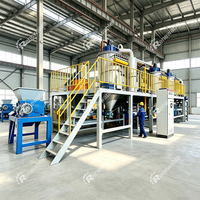 Usine de recyclage de batteries lithium-ion usagées pour ordinateurs portables, de cobalt, de nickel et de rebuts de lithium