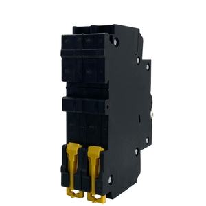 Vente flash 1P 2P 3P 4P <span class=keywords><strong>36A</strong></span> 63A 128A Mini <span class=keywords><strong>disjoncteur</strong></span> électrique SA MCB 13mm Noir Fabriqué en Chine - Product Image 1