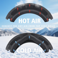 Lunettes de ski de qualité supérieure, protection UV400, anti-buée, verres polarisés, lunettes de snowboard magnétiques, lunettes de sport pour la neige, masques de ski