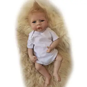 Bebek bebek bebekler plastik yeni vücut toptan hayat Bjd katı Elsa yenidoğan Silicona Twins Silicon silikon Vollence silikon bebek bebek