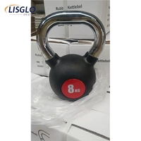 Offre Spéciale – Kettlebell en Fonte Revêtue de Caoutchouc Personnalisable (4kg à 32kg, 20kg, 24kg) pour la Maison, la Compétition et l'Usage Commercial en Salle de Sport