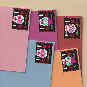 Vente en gros <span class=keywords><strong>de</strong></span> timbres-poste très demandés, lot <span class=keywords><strong>de</strong></span> 100 timbres pour lettres, timbres-poste américains <span class=keywords><strong>2021</strong></span> Jour des Morts, stock local aux États-Unis - Product Image 4