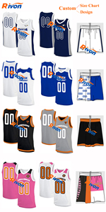 <span class=keywords><strong>Maillot</strong></span> de <span class=keywords><strong>basket</strong></span>-ball réversible à sublimation par transfert thermique pour hommes et filles, fabriqué en Chine, vente en gros - Product Image 4