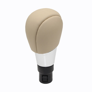 Car <b>Gear</b> <b>Knob</b> Leather Black Beige Ergonomic For Volvo XC60 XC70 S60 V60 V70 5 Speed 6 Speed - Product Image 5