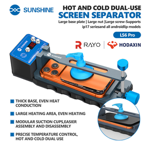 Separador <span class=keywords><strong>de</strong></span> Pantalla Frío/Caliente <span class=keywords><strong>de</strong></span> Doble Uso SUNSHINE LS6 Pro Tipo Calefactado para Separación <span class=keywords><strong>de</strong></span> Pantallas LCD <span class=keywords><strong>de</strong></span> Teléfonos Móviles - Product Image 2