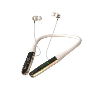 Auricolari Wireless a Collare di Nuova Generazione, Alta Qualità, Comodi da Indossare, Meno di 3 Ore di Autonomia, Display Digitale, Design Discreto - Product Image 1
